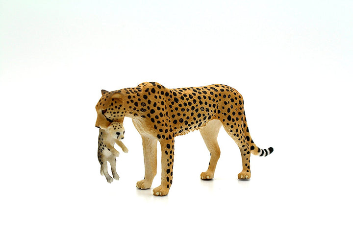 Kidsource Mojo Female Cheetah with Cub