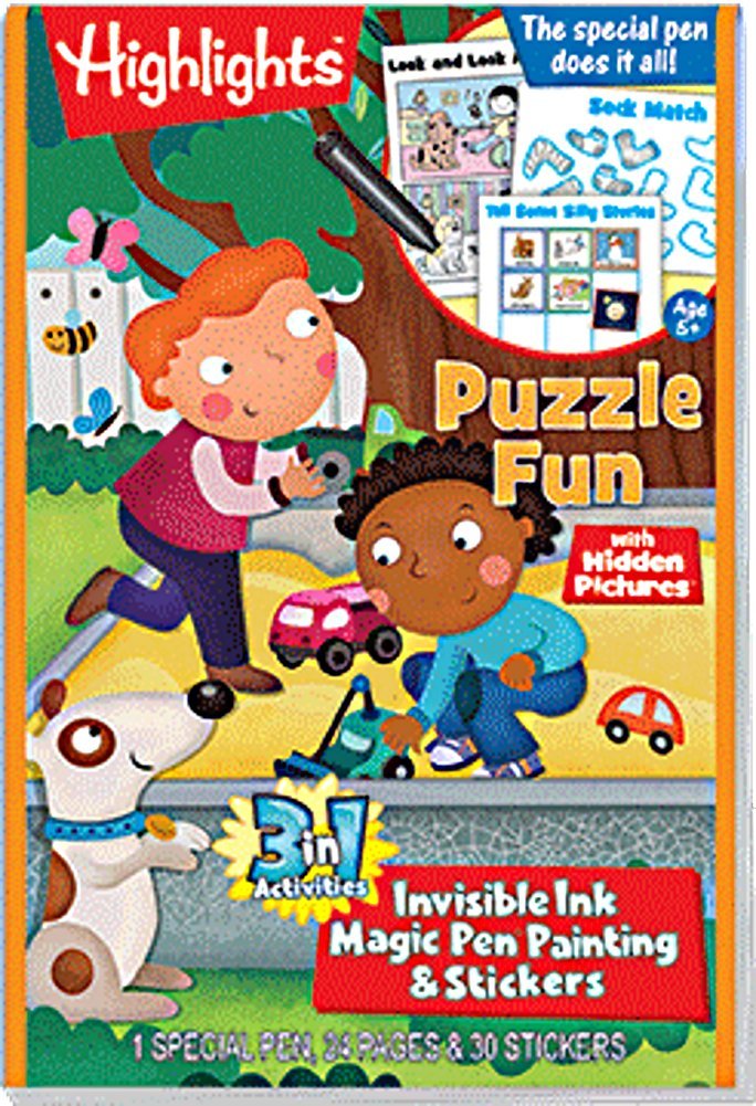 Highlights Puzzle Fun 3 in 1 Activity Book