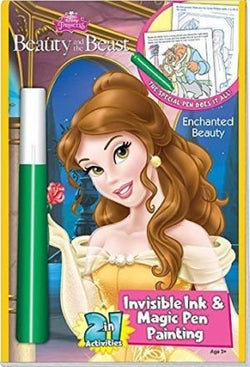 Beauty & the Beast Invisible Ink & Magic Pen Painting Book