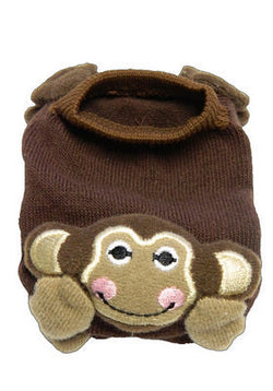 Monkey Baby Booties