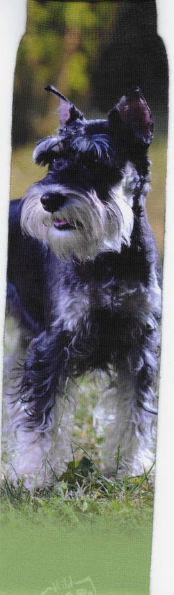 Wild Habitat Mini Schnauzer Sublimation Tube Socks