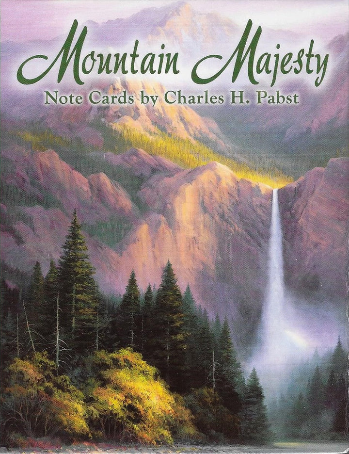 Mountain Majesty Notecards by Charles H Pabst