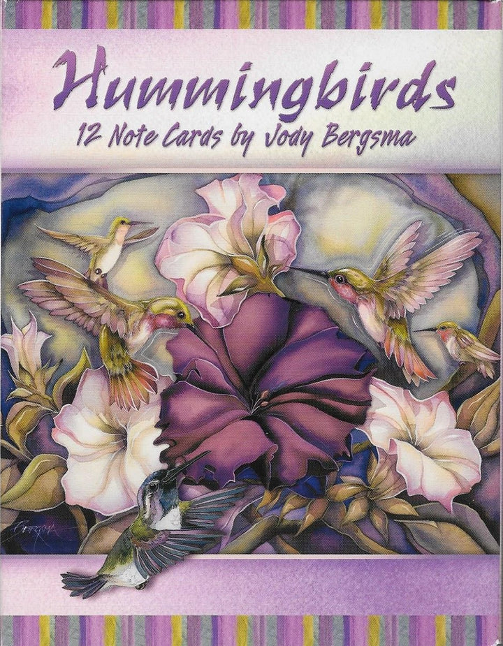 HUmmingbirds Notecards by Jody Bergsma