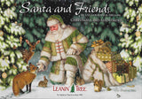 Leanin Tree Santa and Friends Christmas Card Assortment #90279