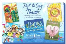 Leanin Tree Just to Say Thanks Greeting Cards Assortment #90798