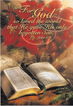 For God so Loved the World Christmas Cards and envelopes