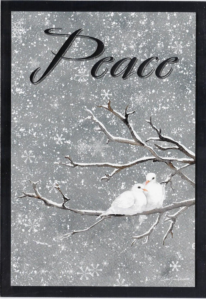 Peace Christmas Cards and envelopes