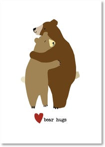 Bear Hugs Valentine's Day Card Set