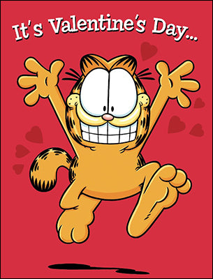 Garfield Valentine's Day Card Set-Freedomdaysales.com