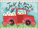 Just for You Valentine's Day Card Set-Front