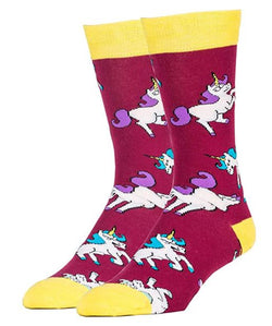 Unicorn War Men's Crew Socks