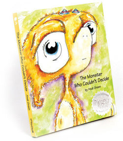 Worry Woo Monsters-The Monster Who Couldn't Decide Book