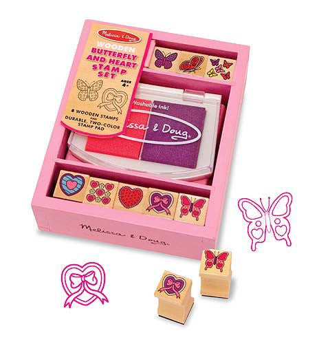 Butterfly and Heart Stamp Set