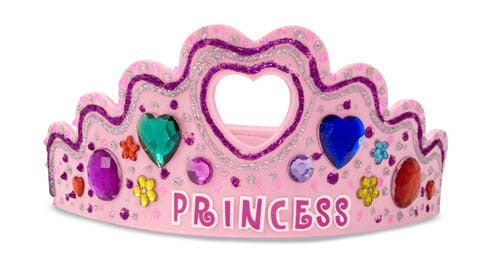 Melissa & Doug Decorate Your Own  Princess Tiara