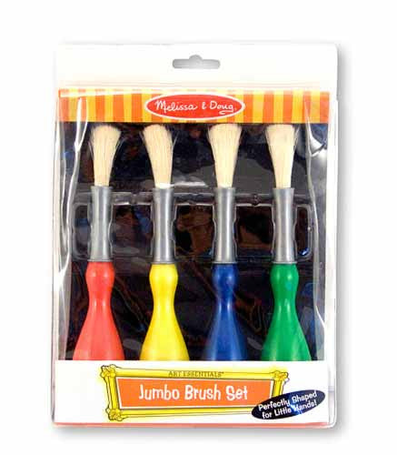 Jumbo Paint Brushes set of 4