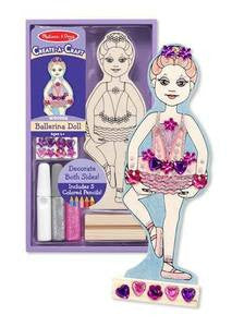 Create A Craft Decorate your Own Ballerina Doll