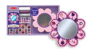Decorate Your Own Flower Mirror