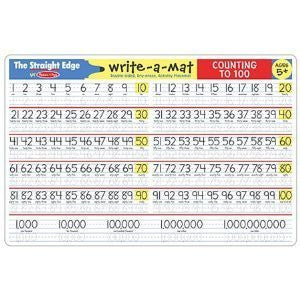 Melissa & Doug Write A Mat Counting to 100