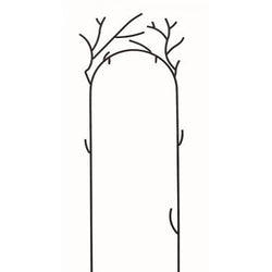 Black Tree Design Post Holder