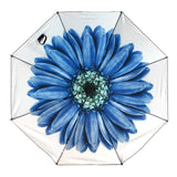 UV Protection Umbrella Watercolors Collection Blue Flower