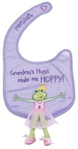 Tippy Toad Snuggle Bib