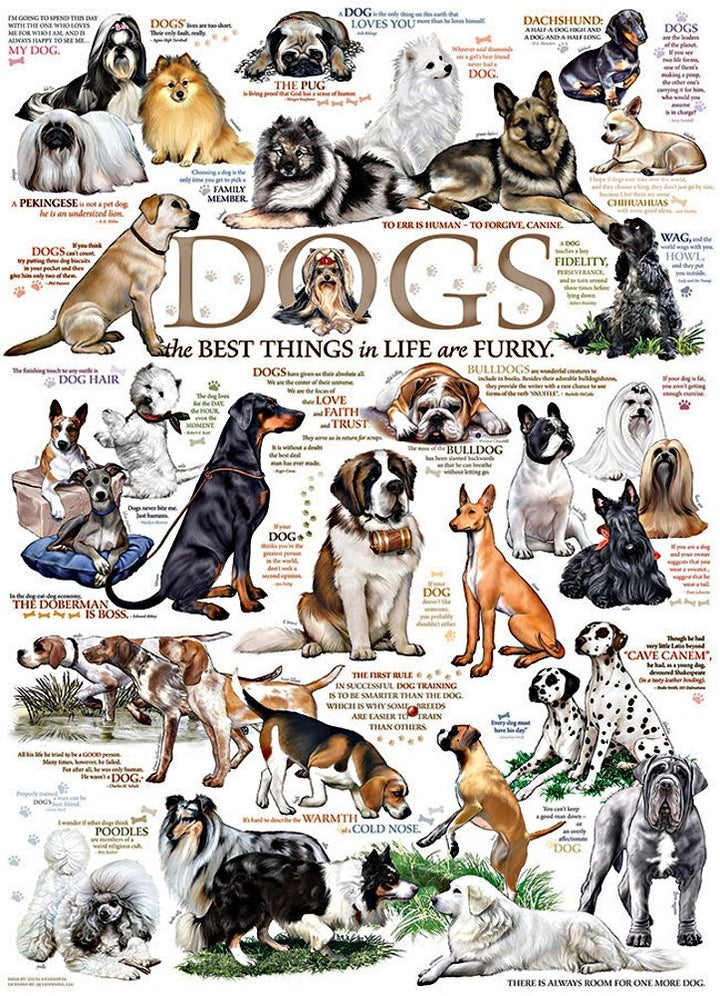 Dog Quotes Puzzle - Freedom Day Sales