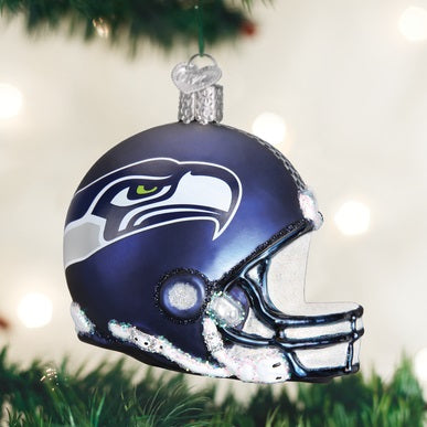 Seattle Seahawks Licensed Football Helmet Ornament
