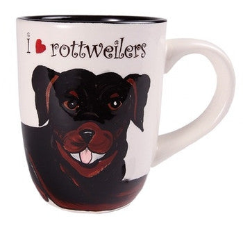 George Rottweiler Dog Mug 4.25
