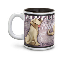Yellow Labrador 12oz. Mug