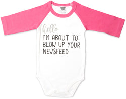 News Feed Baby BodySuit - Freedom Day Sales