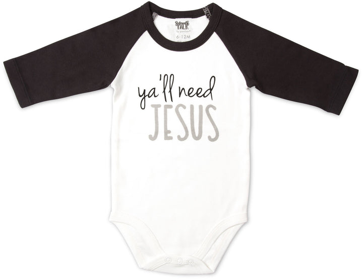 Ya'll Need Jesus Baby Body Suit - Freedom Day Sales