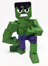 Marvel The Hulk Wooden Warriors Doll 8"