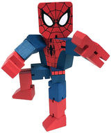 Marvel Spiderman Wooden Warriors Doll 8"