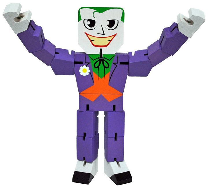 DC Comics Joker Wooden Warriors Doll 8