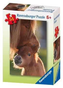 Ravensburger Horses 54 piece Mini Puzzle-Mother and Foal