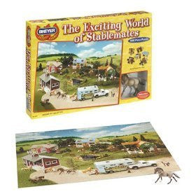 The Exciting World of Stablemates, 1000 piece Puzzle w/ Stablemates Roan Sport Horse