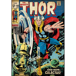 Mighty Thor Comic Cover Giant Wall Decal