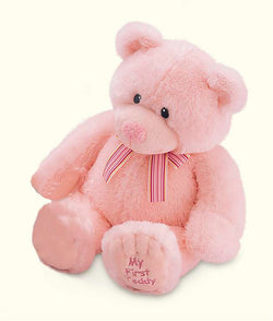 My First Teddy Plush Bear-Medium Pink17