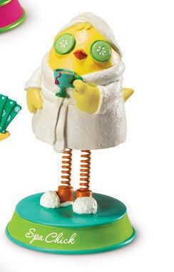 Charming Chicks Figurine - Spa Chick