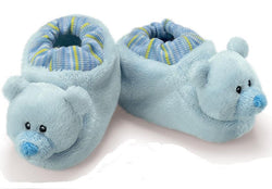My First Teddy Booties- Blue Bear