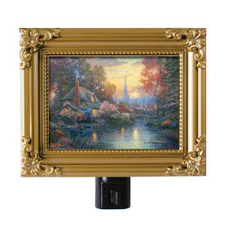 Thomas Kinkade NightLight-Nanette's Cottage 2009