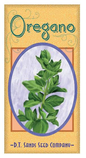 David T. Sands Herbs Mini Flag - Oregano
