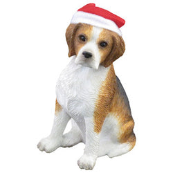 Ornament - Beagle in Santa Hat