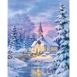 Village Chapel- 1000pc Puzzle