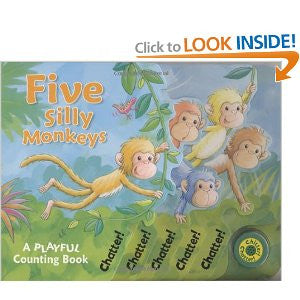 Five Silly Monkeys [Board book]