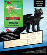 IncrediBuilds How to Train Your Dragon- Toothless Book and 3D Model