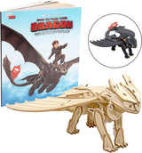IncrediBuilds How to Train Your Dragon- Toothless Book and 3D Model