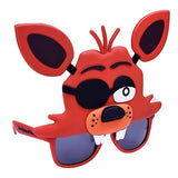 Officially Licensed Freddy Foxy Fox Sunstaches Sun Glasses