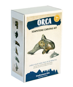 Orca Soapstone Carving Kit