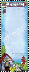 Suzy Toronto Best Friend Dog Magnetic Pad